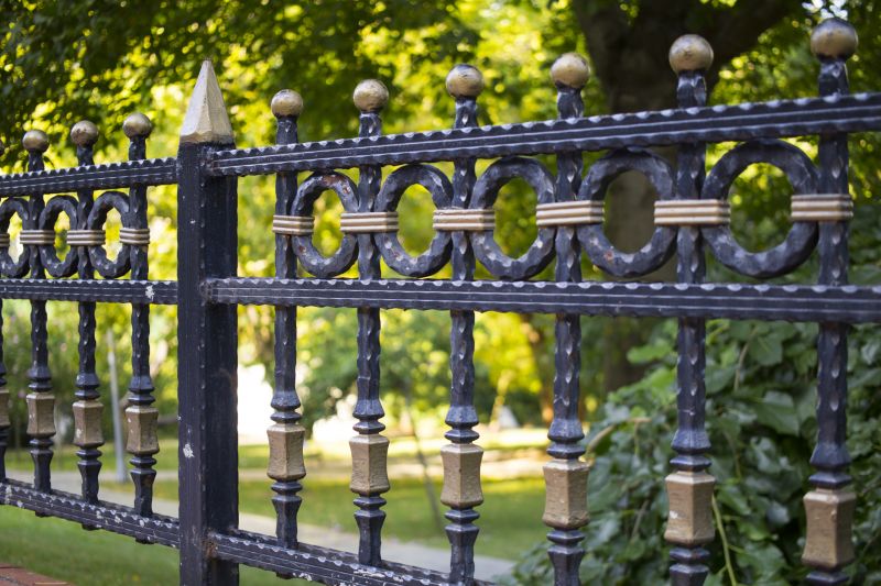 Aluminum Fence Construction in Alpharetta, GA