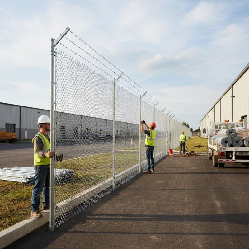 Fence Gate Installation detail