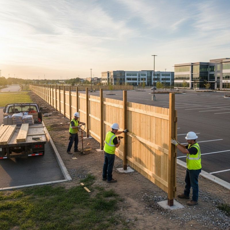 Fence Gate Installation detail